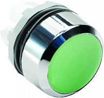 ABB MP1-20G Кнопка зеленая без подсветки без фикс. (корпус)